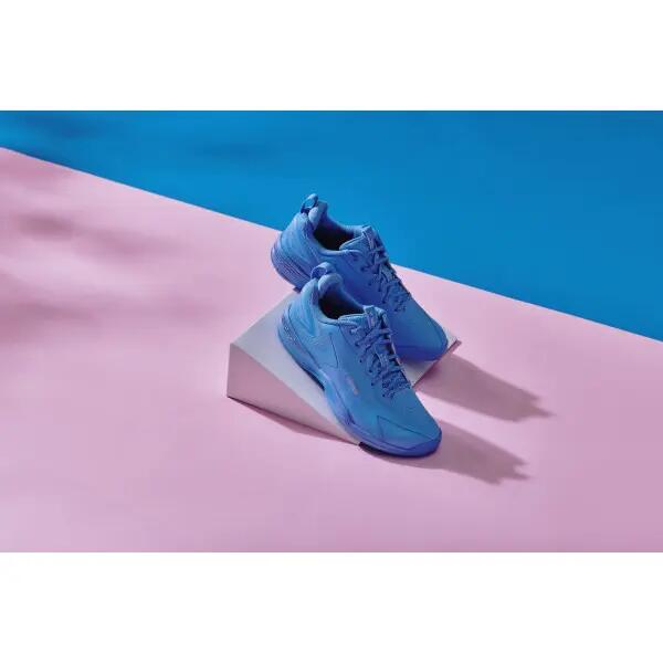 Chaussures - badminton - femmes - stables - p9200c - bleu/rose 2/3