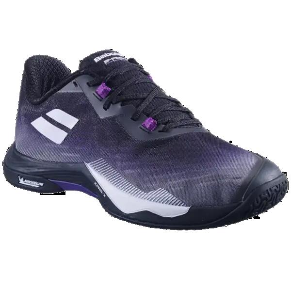 Damen - badminton - schuhe - leicht - shadow tour 5 - schwarz 2/5