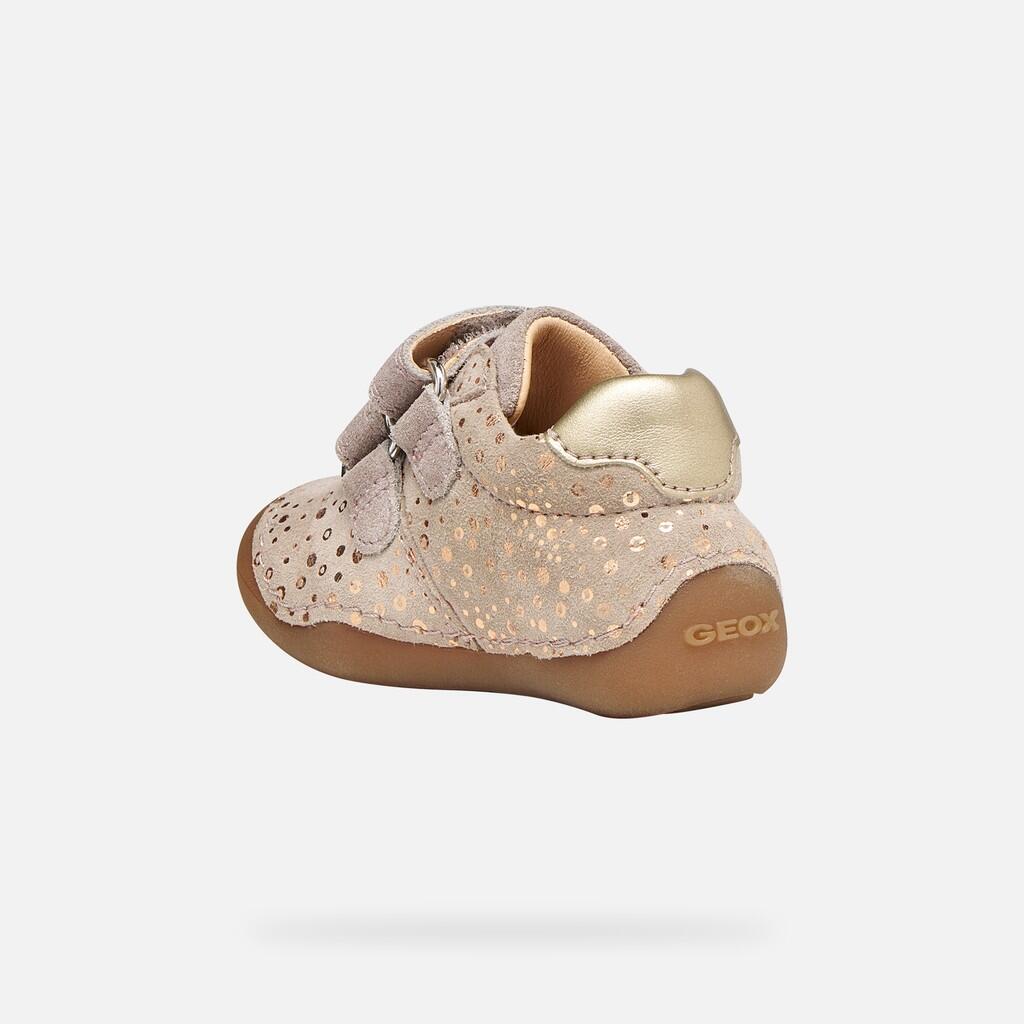 Premiers Pas Bébé Fille B TUTIM Beige Clair 4/7