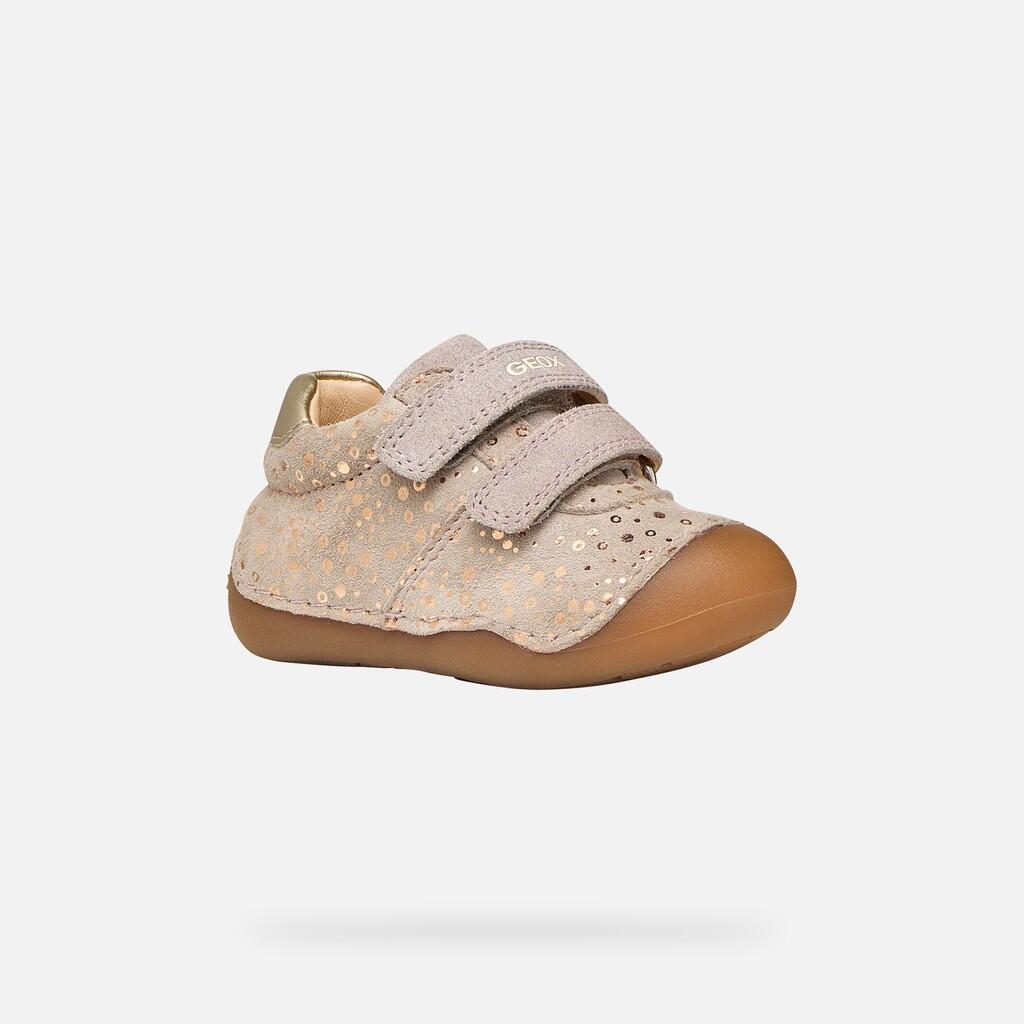 Premiers Pas Bébé Fille B TUTIM Beige Clair 3/7