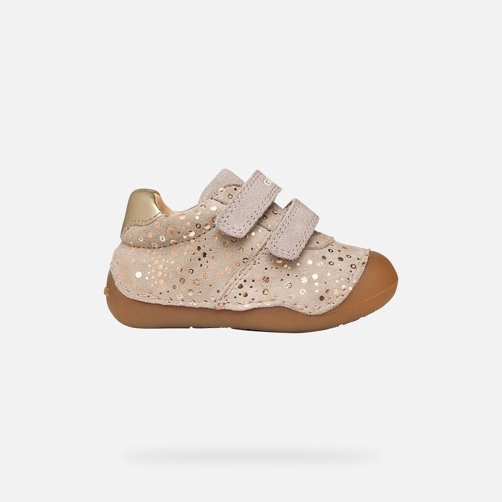 Premiers Pas Bébé Fille B TUTIM Beige Clair 2/7