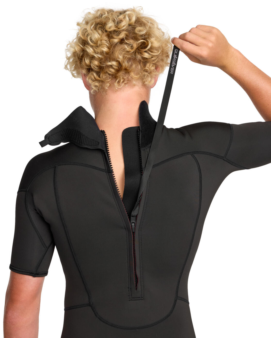 Springsuit met Korte Mouw en Achterrits 2/2MM PROLOGUE+ Schwarz Heren 4/4