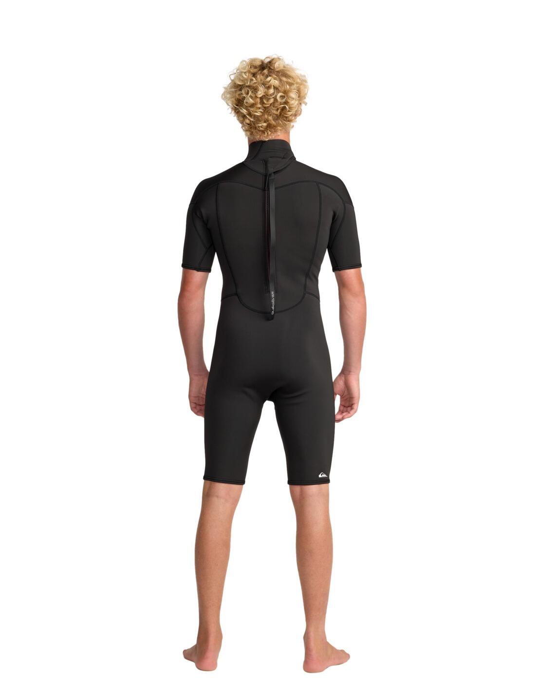 Springsuit met Korte Mouw en Achterrits 2/2MM PROLOGUE+ Schwarz Heren 2/4