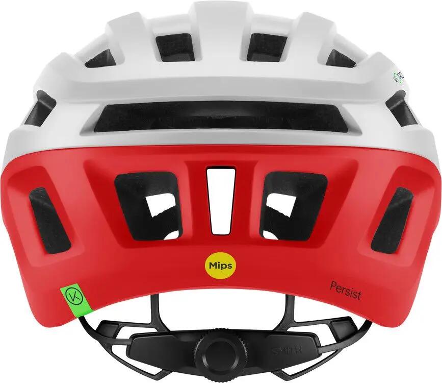 Casque Route Smith Persist Mips Blanc/Rouge 2/4