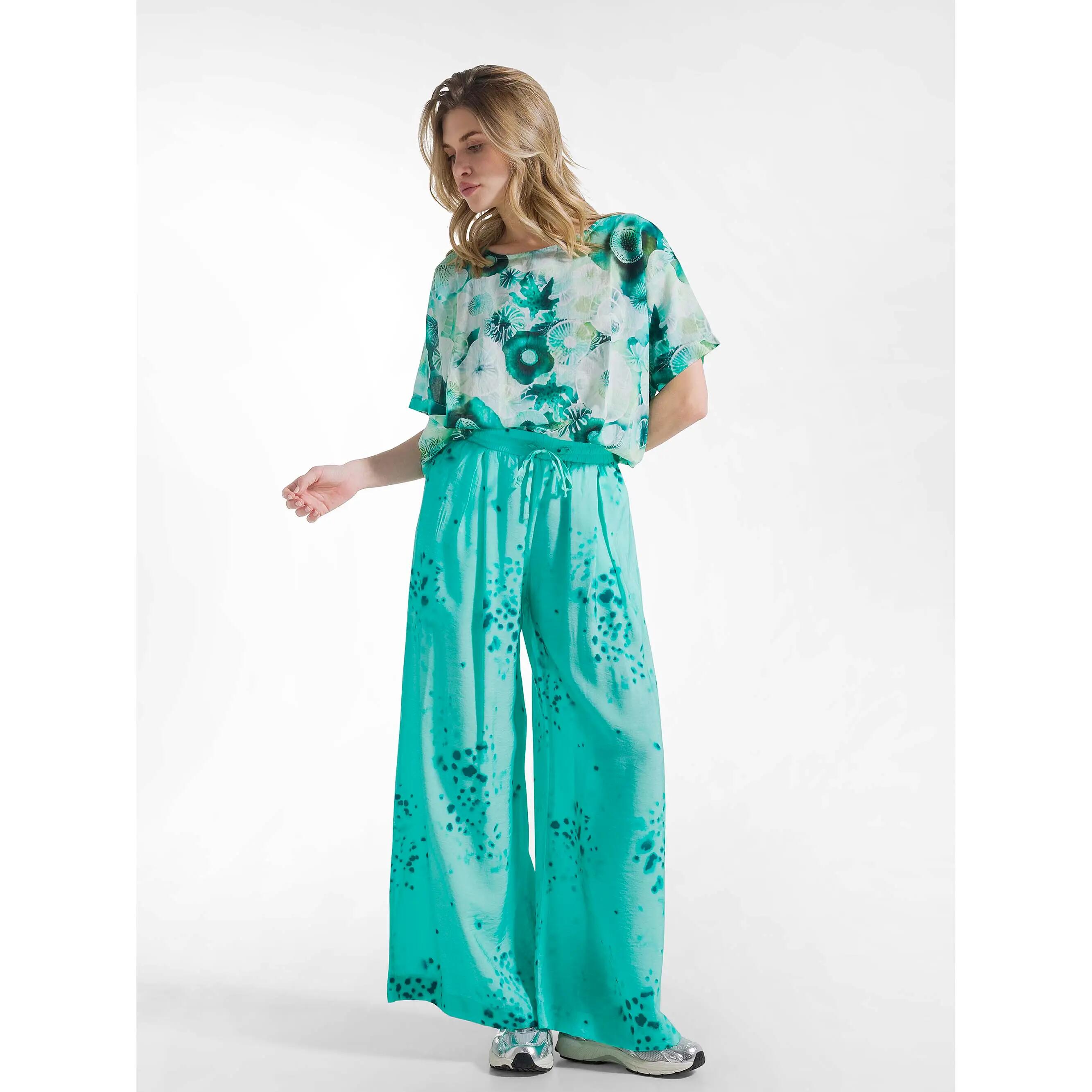Top En Mousseline De Coton Imprimé Allover Deha Femme 5/5
