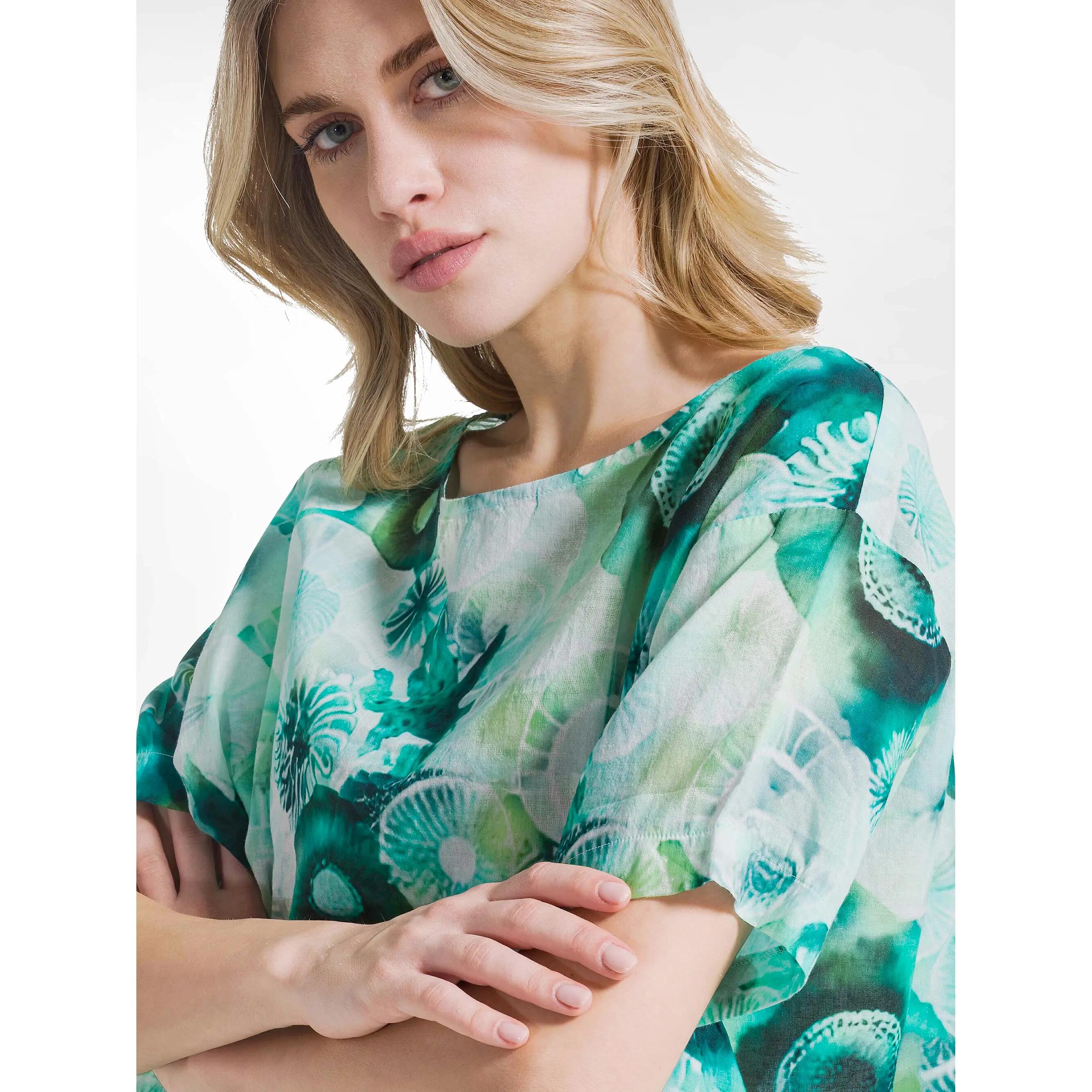 Top En Mousseline De Coton Imprimé Allover Deha Femme 4/5
