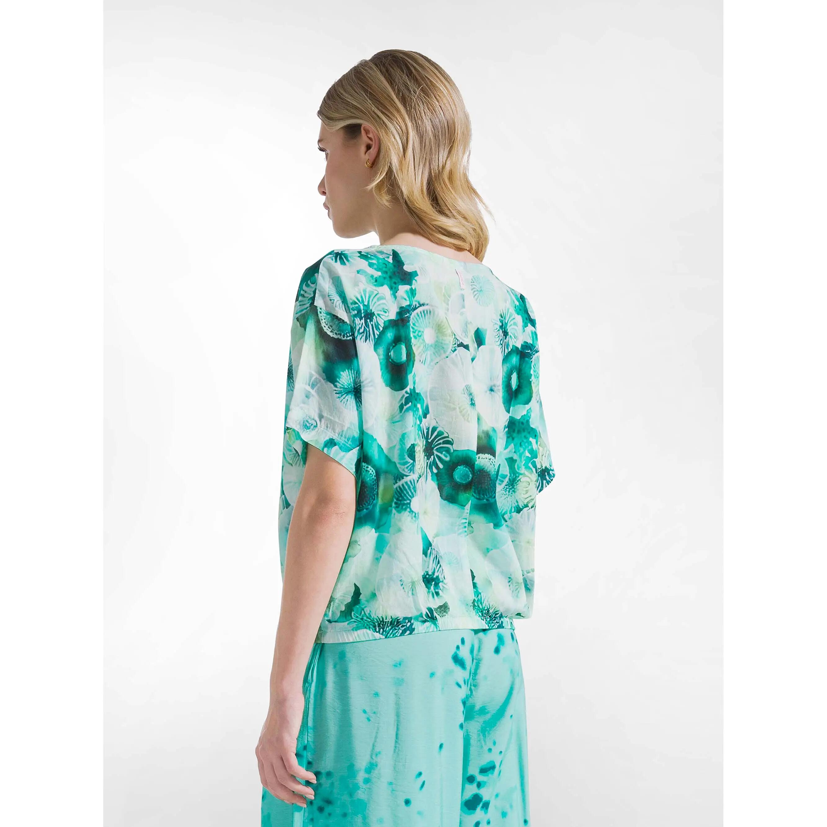 Top En Mousseline De Coton Imprimé Allover Deha Femme 3/5