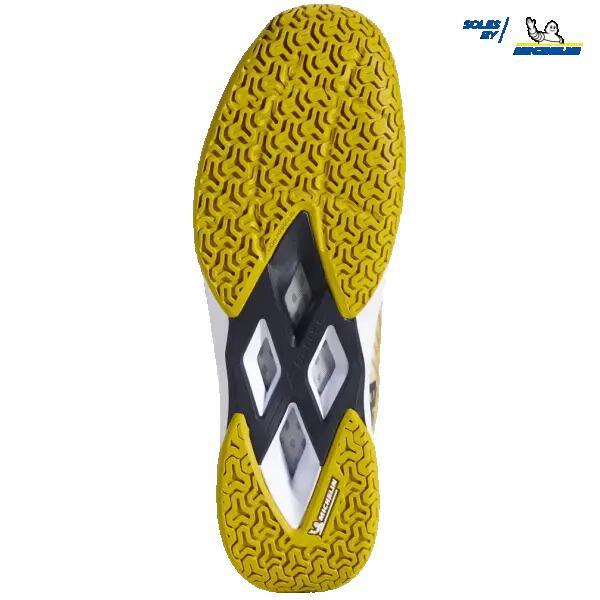 Chaussures - Badminton - Hommes - Légères, respirantes - shadow tour 5 - jaune 5/5