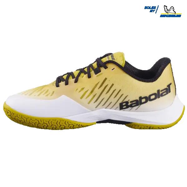 Chaussures - Badminton - Hommes - Légères, respirantes - shadow tour 5 - jaune 3/5
