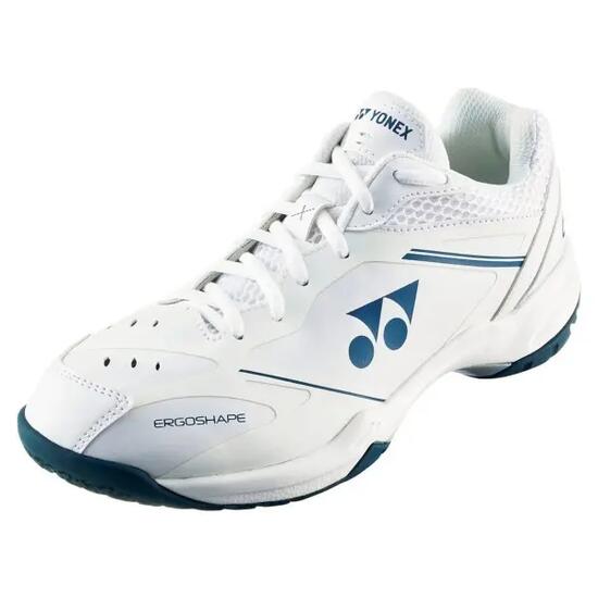 Herren - Badminton - Schuhe - stabil, atmungsaktiv - Pc 65 x - weiß-orange
