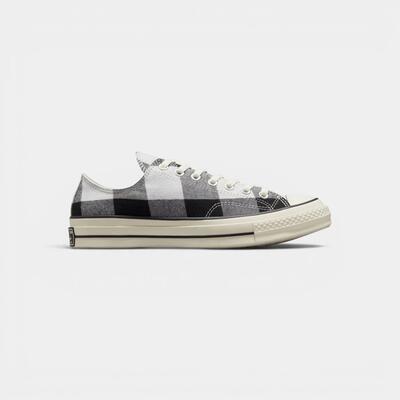 Beyond retro x converse chuck 70 low 'upcycled flannel'