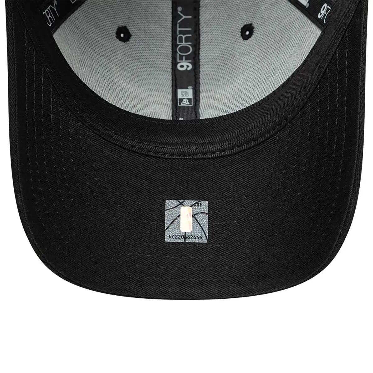 New Era 9FORTY Cap NBA Chicago Bulls Side Script schwarz 6/6