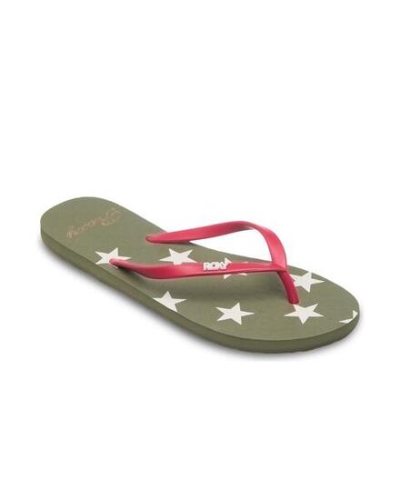 Tongs NEW VIVA PRINTED Vert Femme