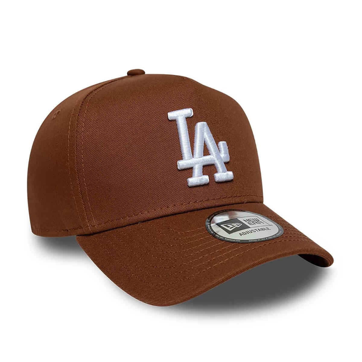 New Era 9FORTY Cap MLB League Essential Los Angeles Dodgers braun 3/5