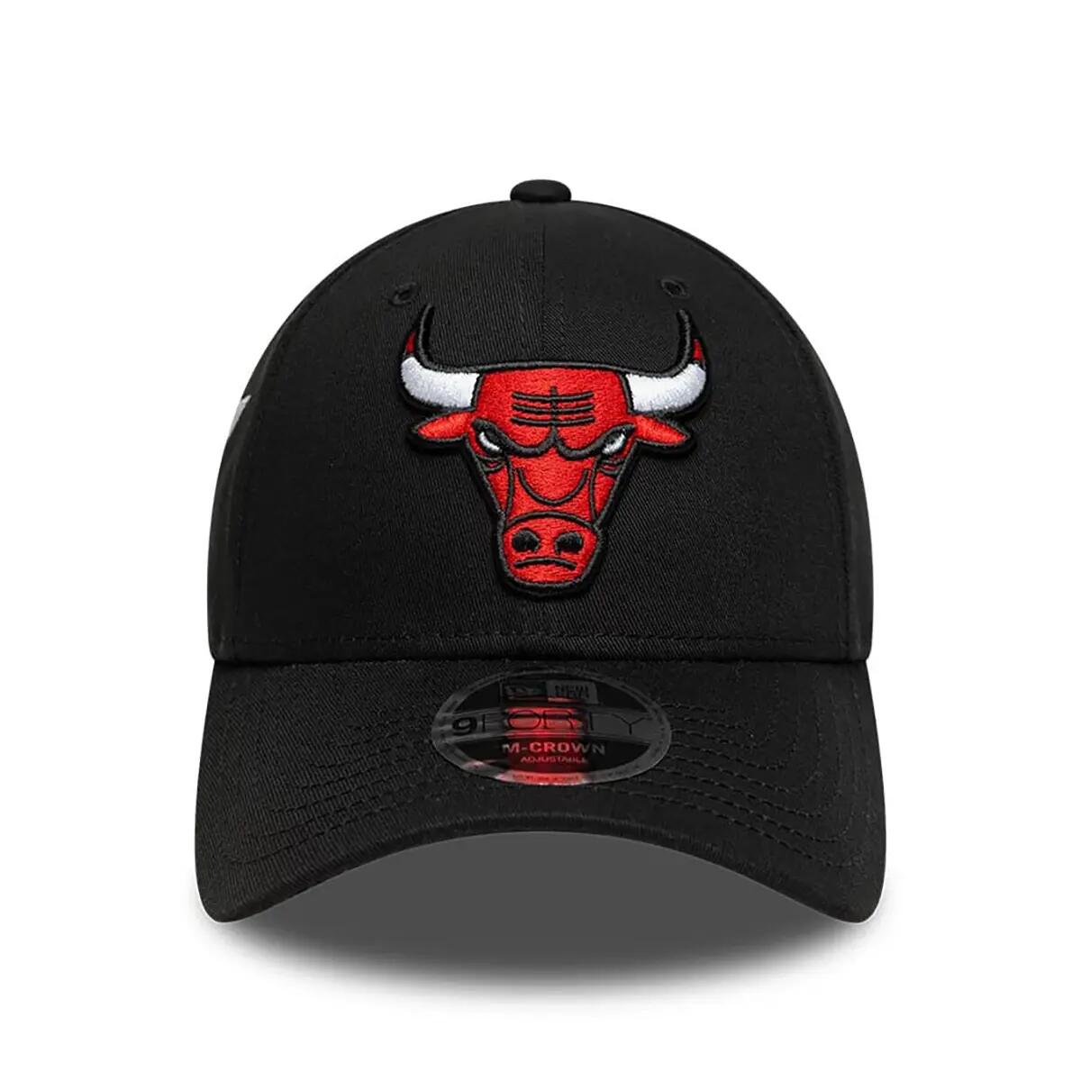 New Era 9FORTY Cap NBA Chicago Bulls Side Script schwarz 2/6