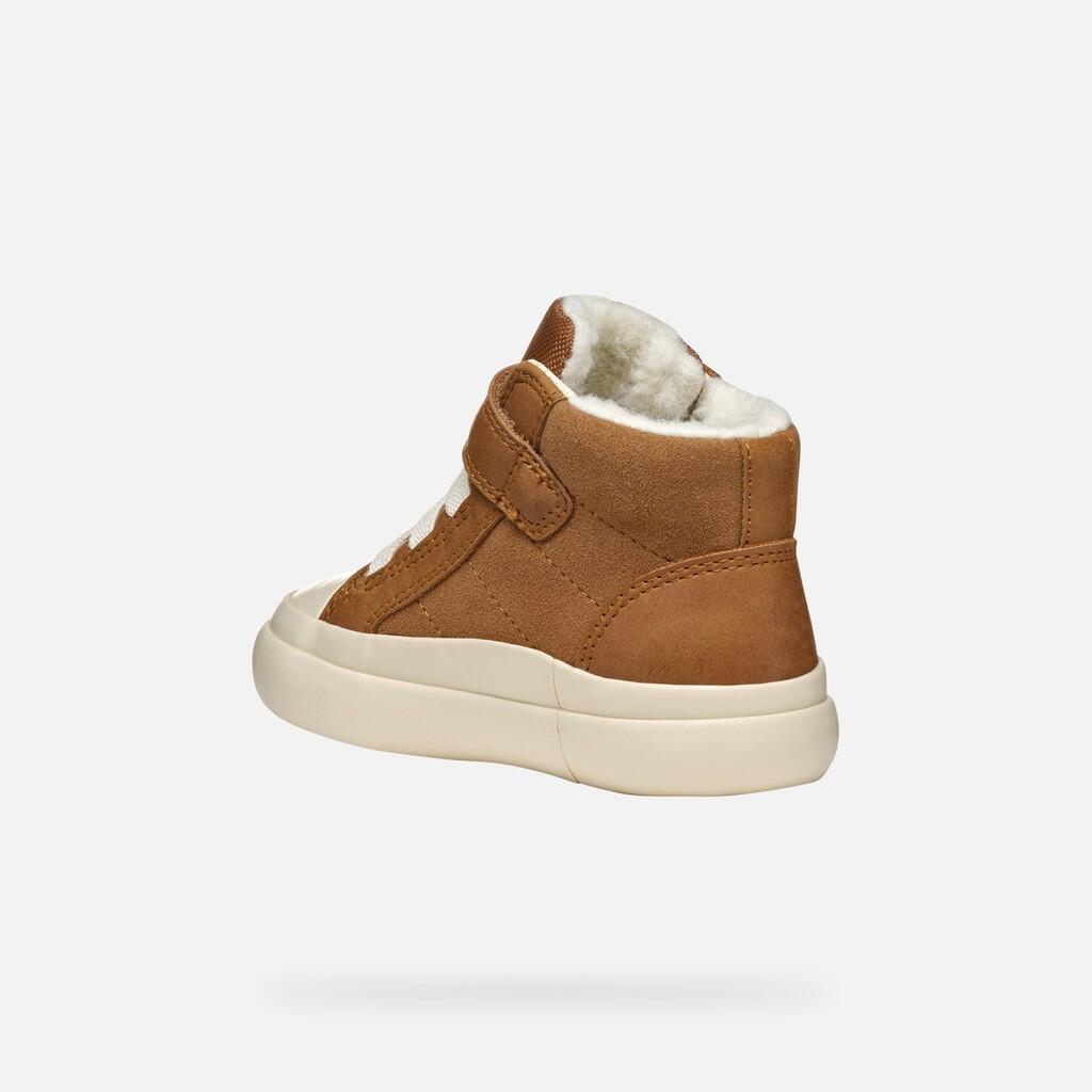 Baskets Bébé Garçon B GISLI BOY Marron 4/7