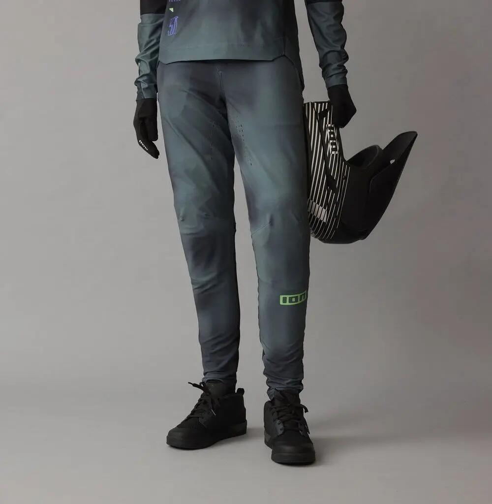 Pantaloni da MTB ION Scrub Utah Nero Unisex 5/7