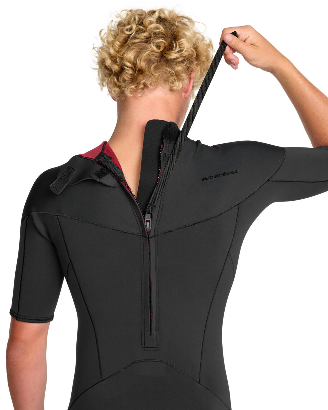 Springsuit met Korte Mouwen en Achterrits 2/2MM EVERYDAY SESSIONS Schwarz Heren 4/4
