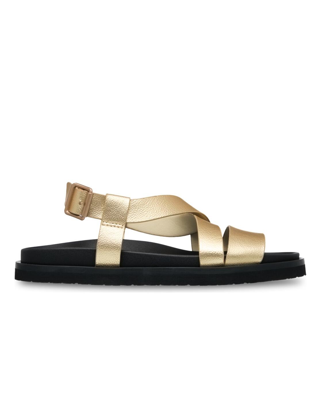 Sandalias ZAHO CROSSED Beige Mujer 2/4