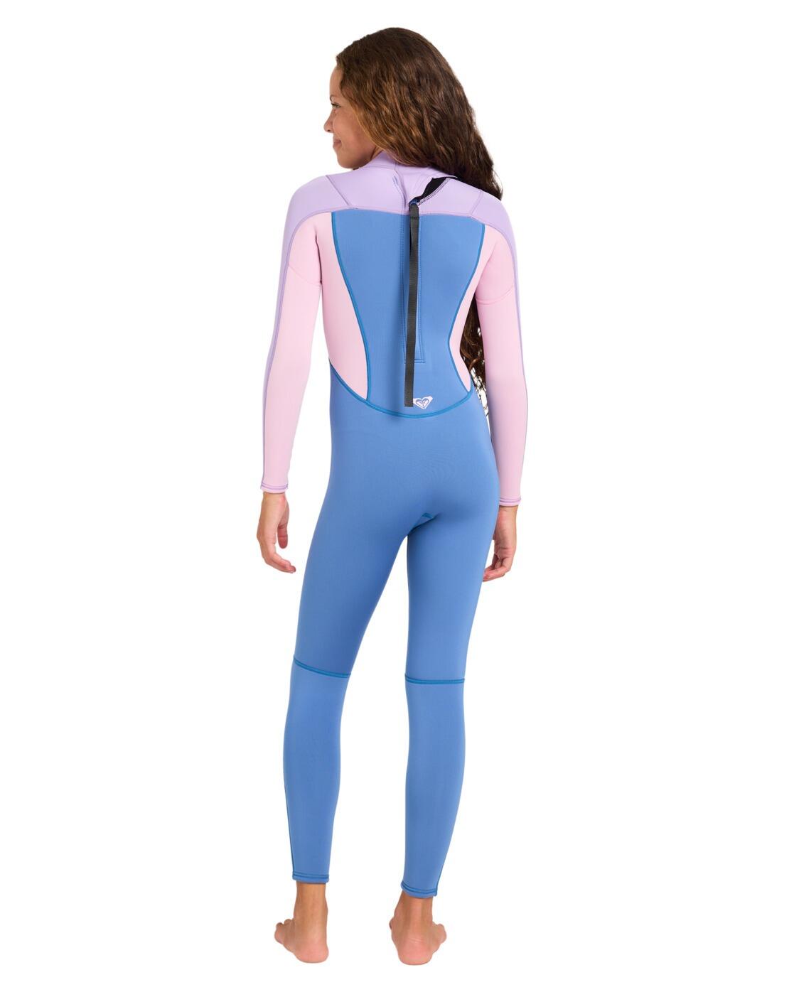 Traje de surf con cremallera posterior 3/2MM PROLOGUE+ Morado Niña 2/4