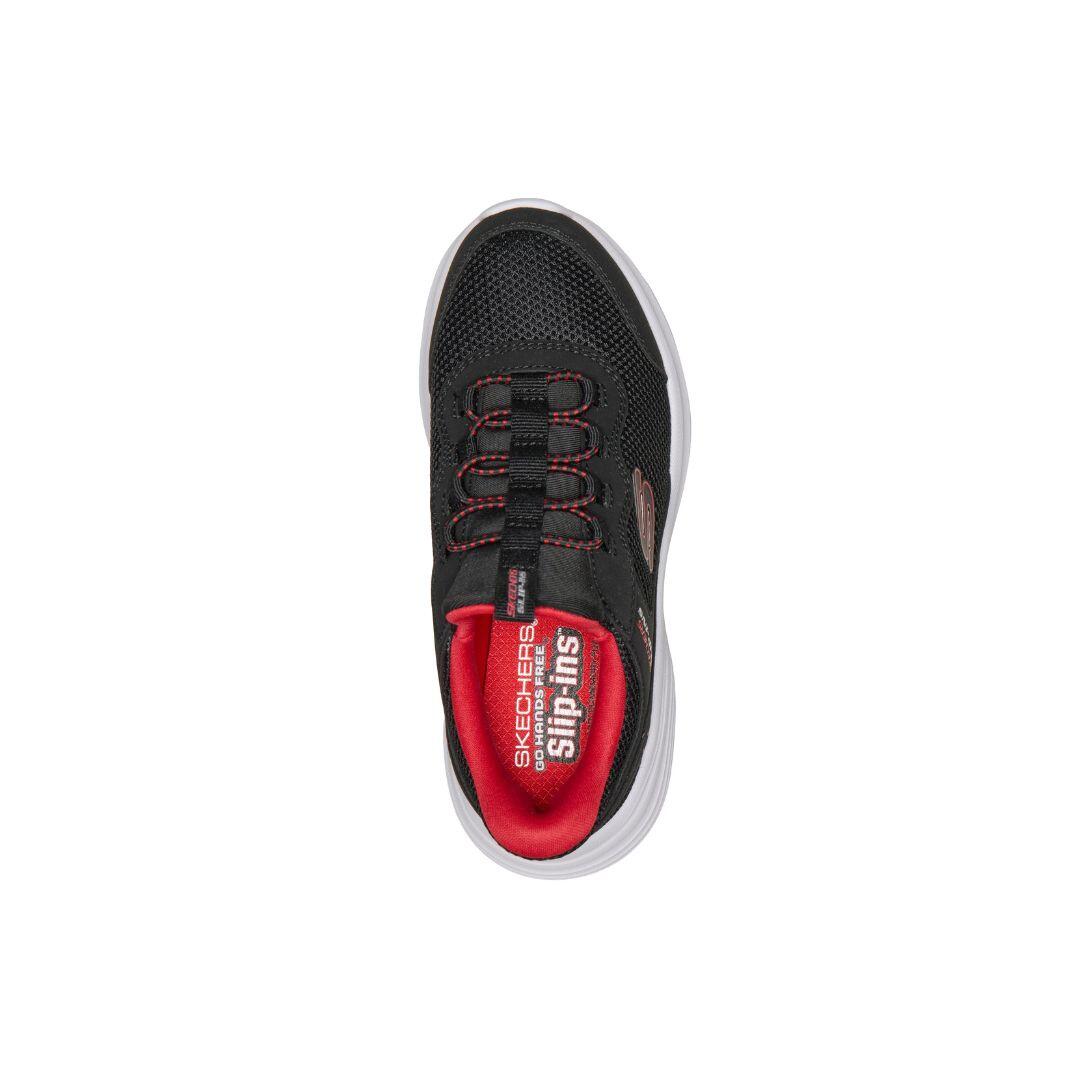 Zapatillas niño Skechers Slip-Ins Bounder Pro con velcro y calce fácil 5/5