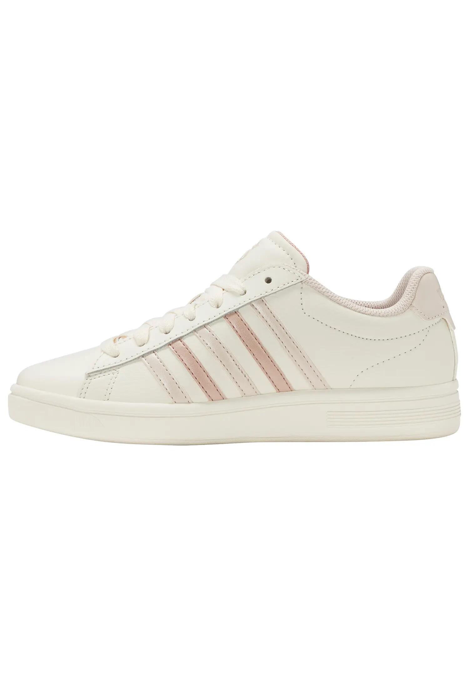 K-SWISS COURT TIEBREAK II Damen Sneaker Sportschuhe 94413-150-M Weiß 4/6
