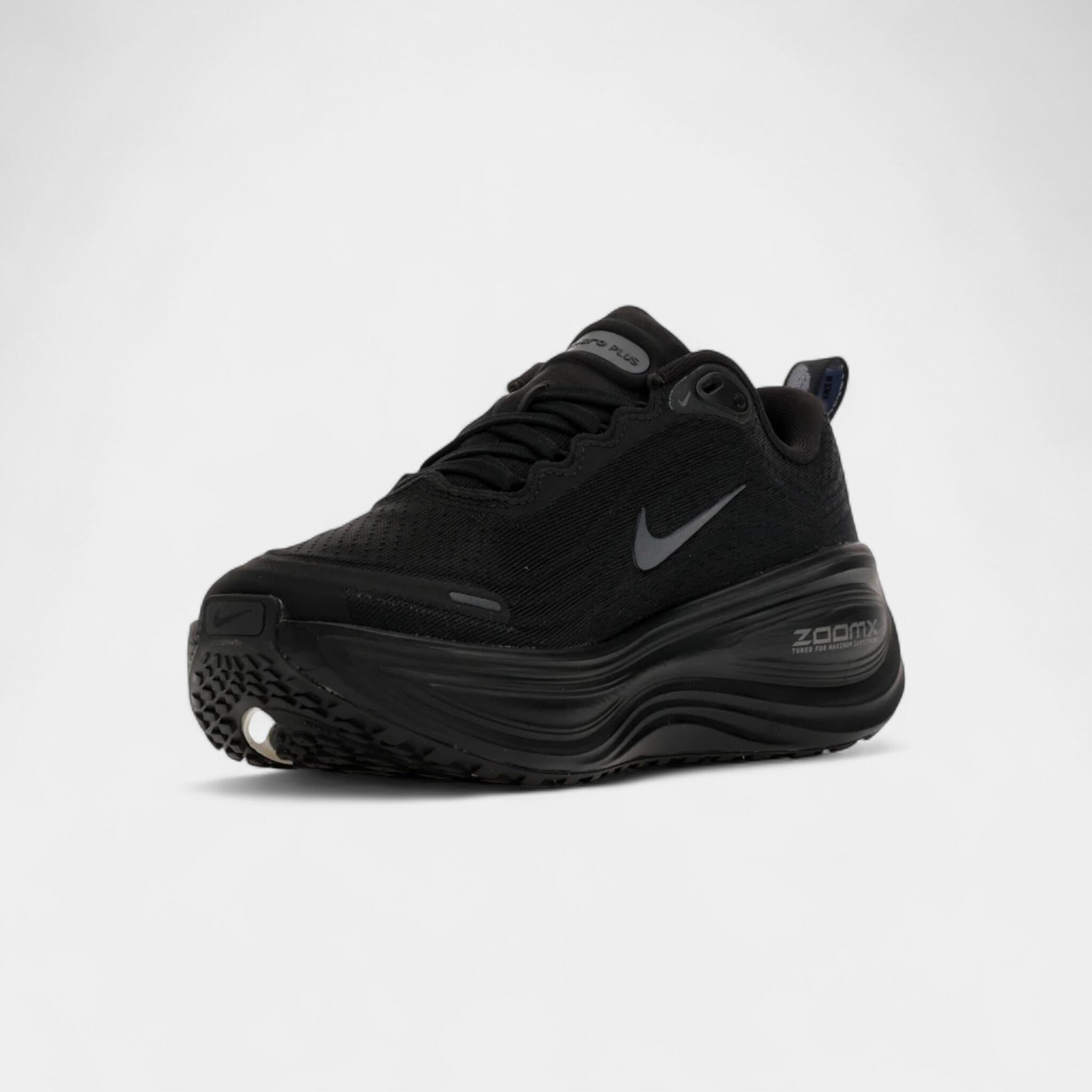 Nike Vomero Plus Black Metallic Dark Grey (Women's) 3/4
