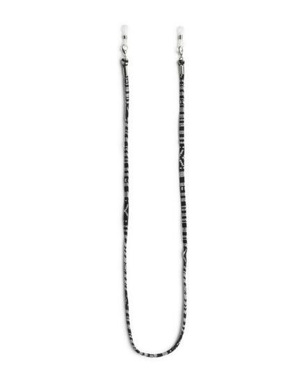 Cordon pour lunettes TEXTILE Noir Femme