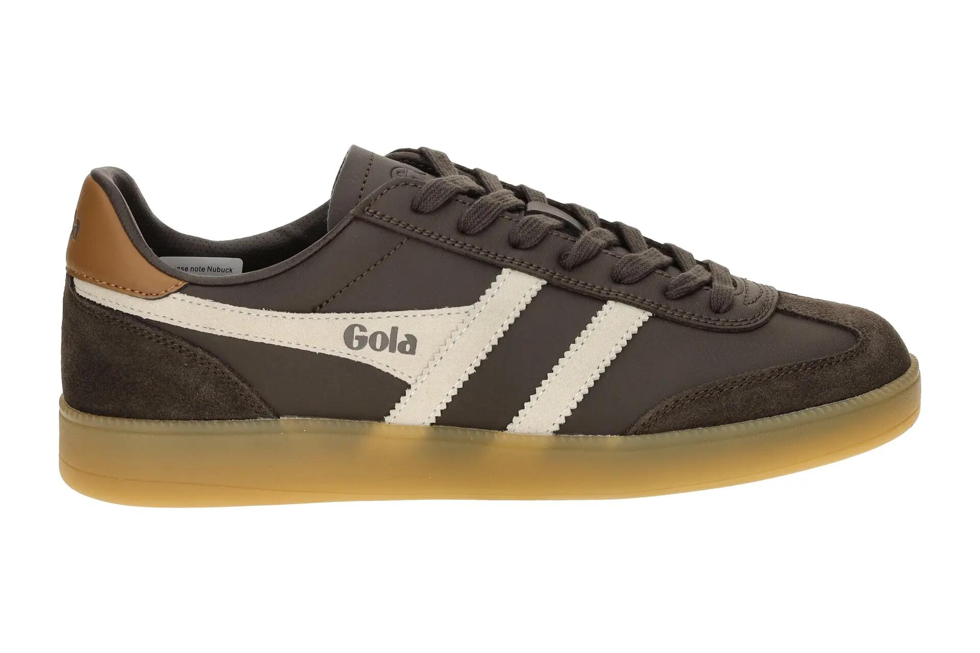 Gola Viper Schuhe Sneakers braun weiß Herren CMB744 2/7