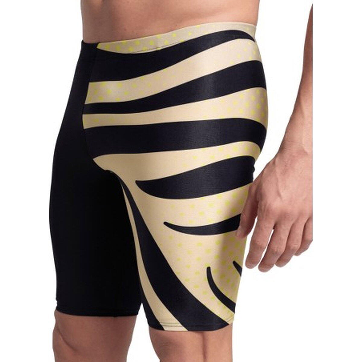 Zwembroek heren Multi Stripes - chloorbestendig, UV50+ 5/5