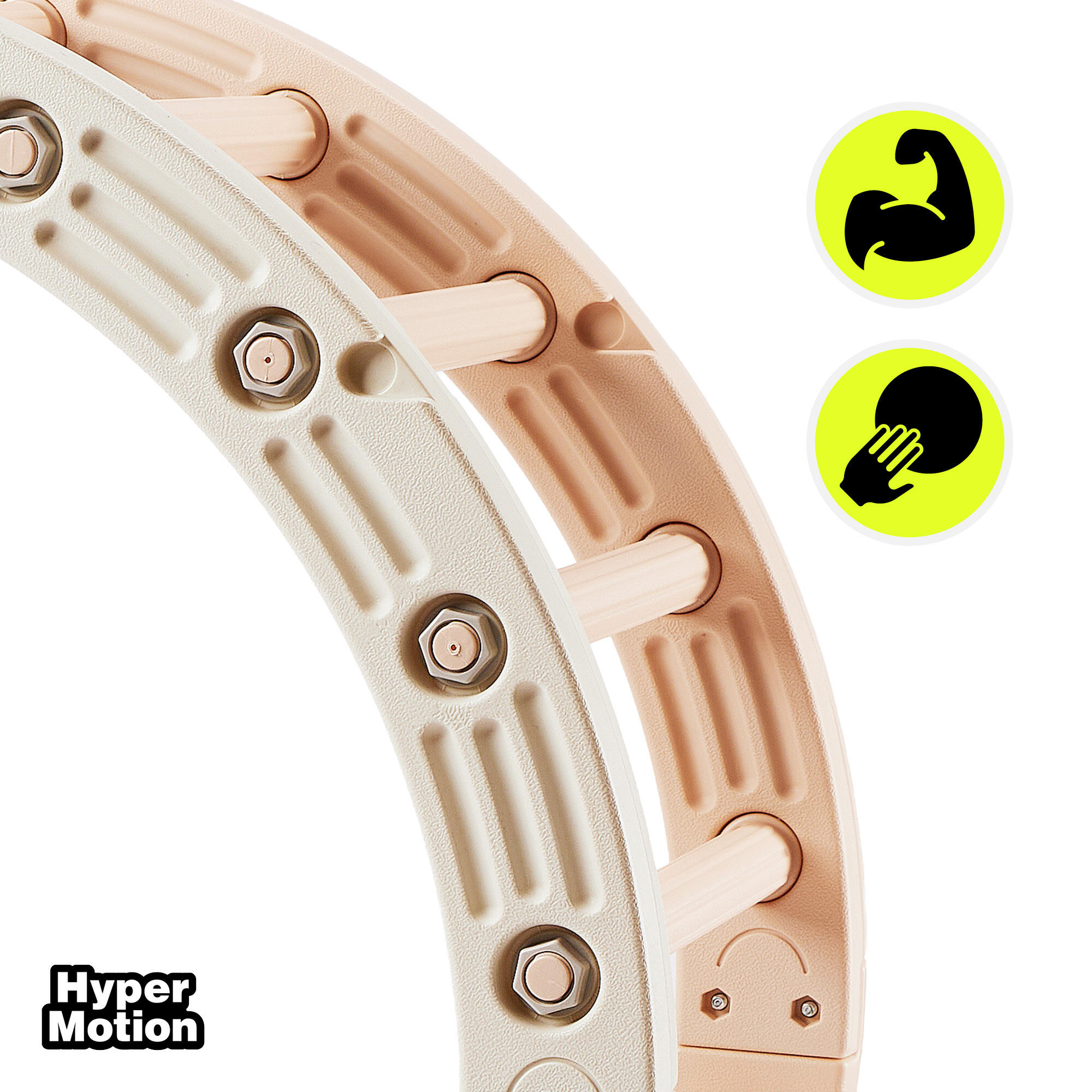 Juego de motricidad modular 4 en 1 - Unisexo - Beige/Gris 8/10
