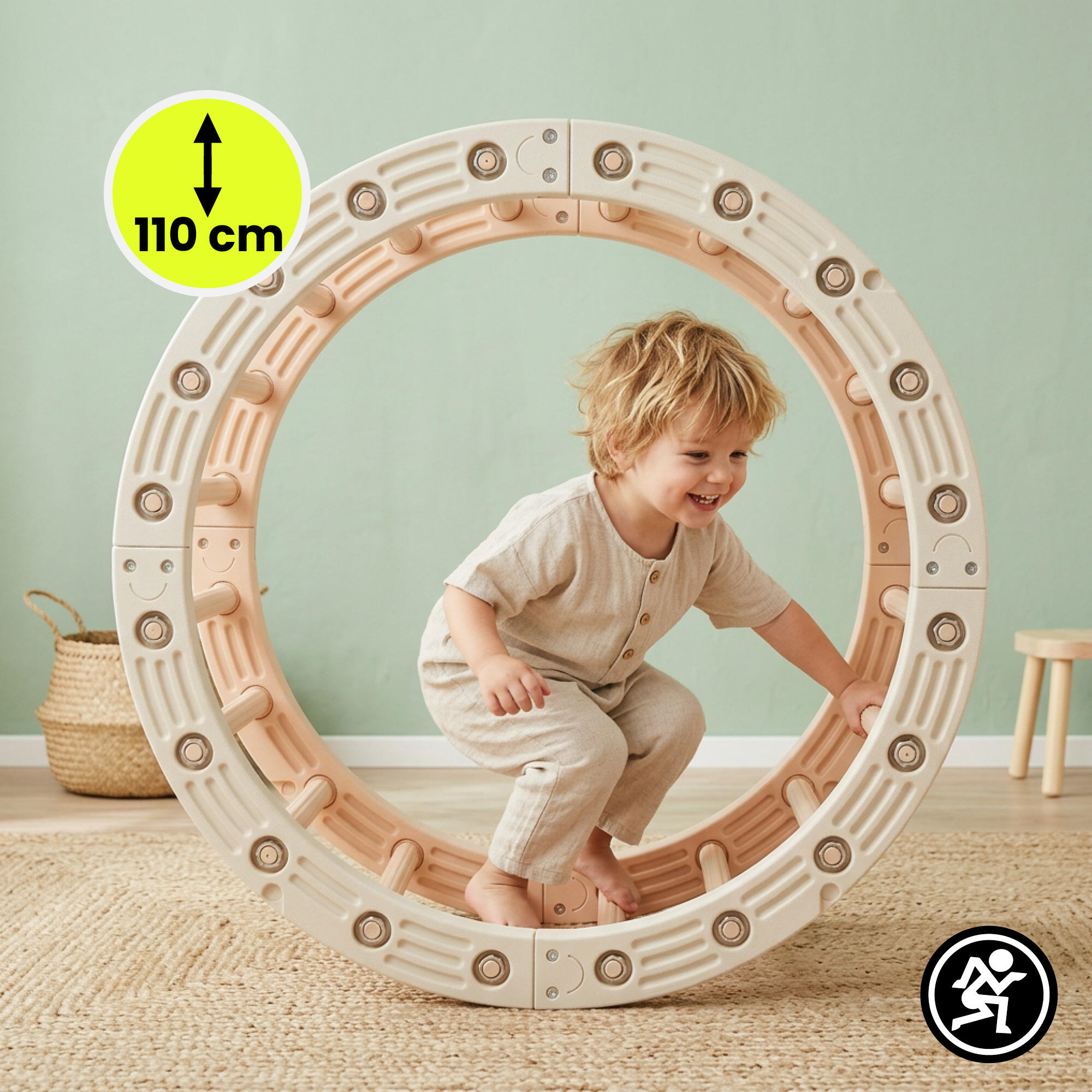 Juego de motricidad modular 4 en 1 - Unisexo - Beige/Gris 5/10