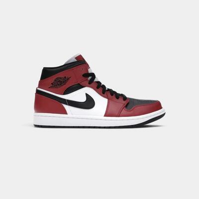 Jordan 1 mid chicago toe