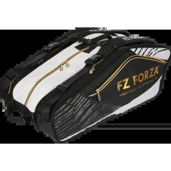 Tas, badminton, unisex, Tour X15, schoenenvak, zwart/wit 4/5