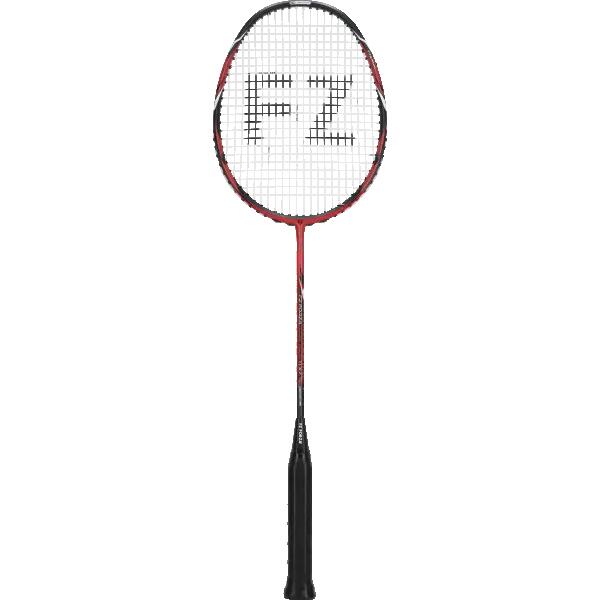 Raquette de badminton offensive, rigide, precision ti x7, rouge 2/6