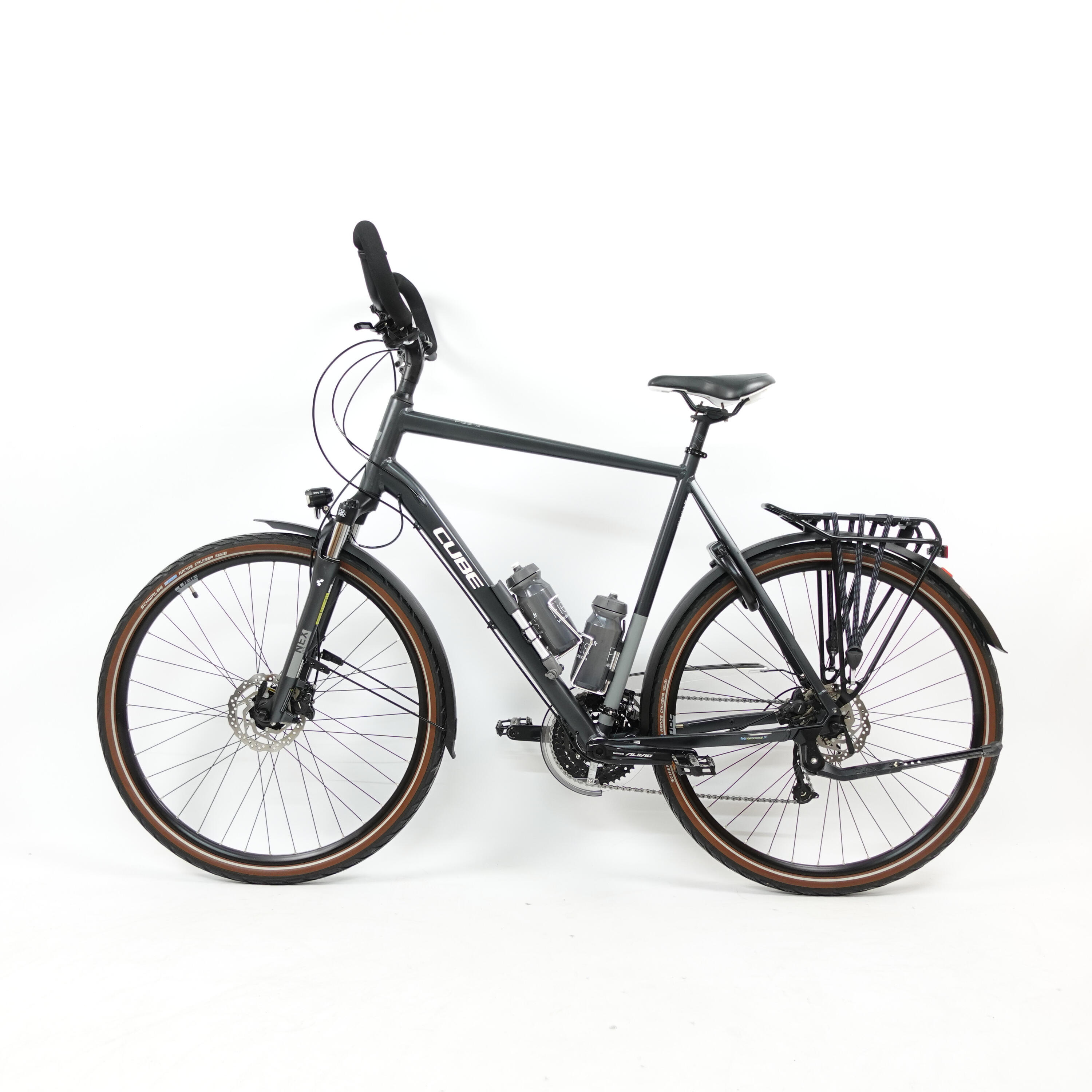 Reconditionné - Vélo de Randonnée - Cube Touring Pro gris - Bon 3/7