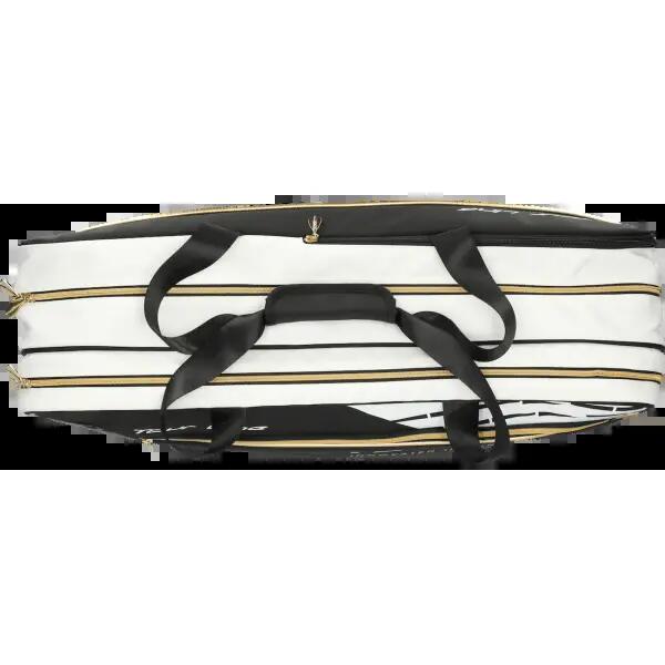 Sac de badminton unisexe - tour line square - noir/blanc 3/3