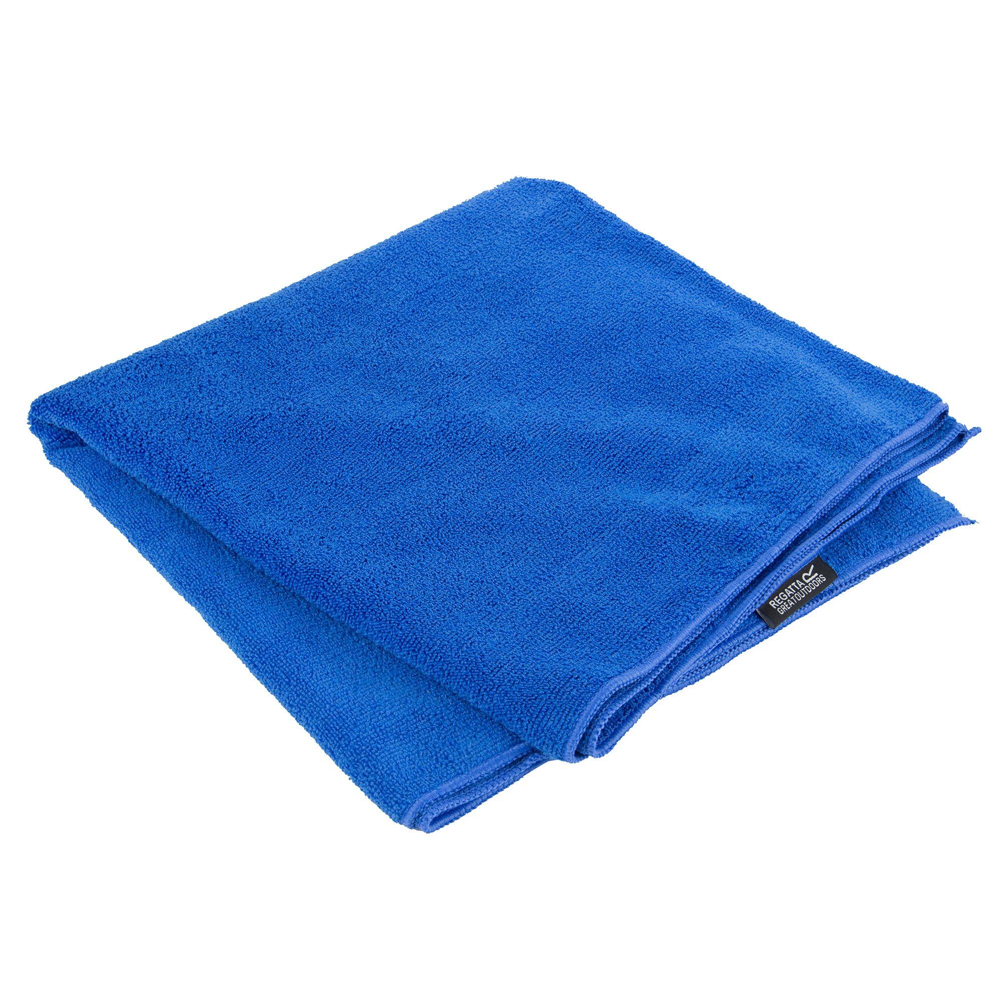 REGATTA Great Outdoors Lightweight Large Compact Travel Towel (Oxford Blue)