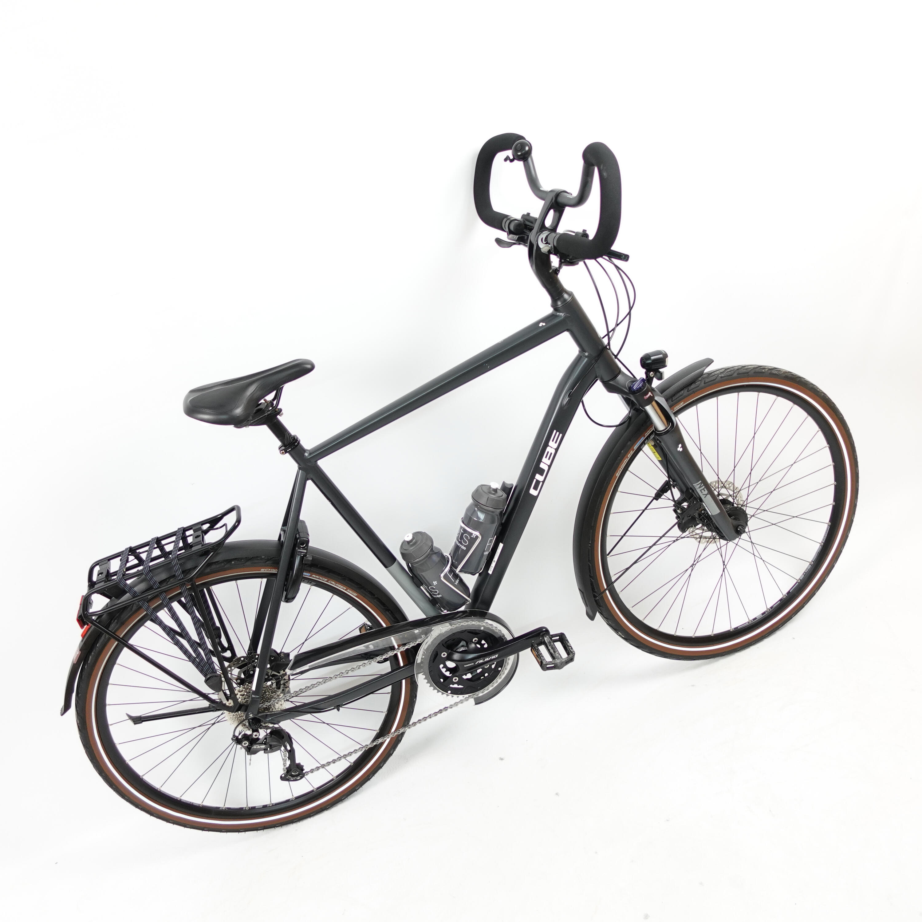 Reconditionné - Vélo de Randonnée - Cube Touring Pro gris - Bon 2/7