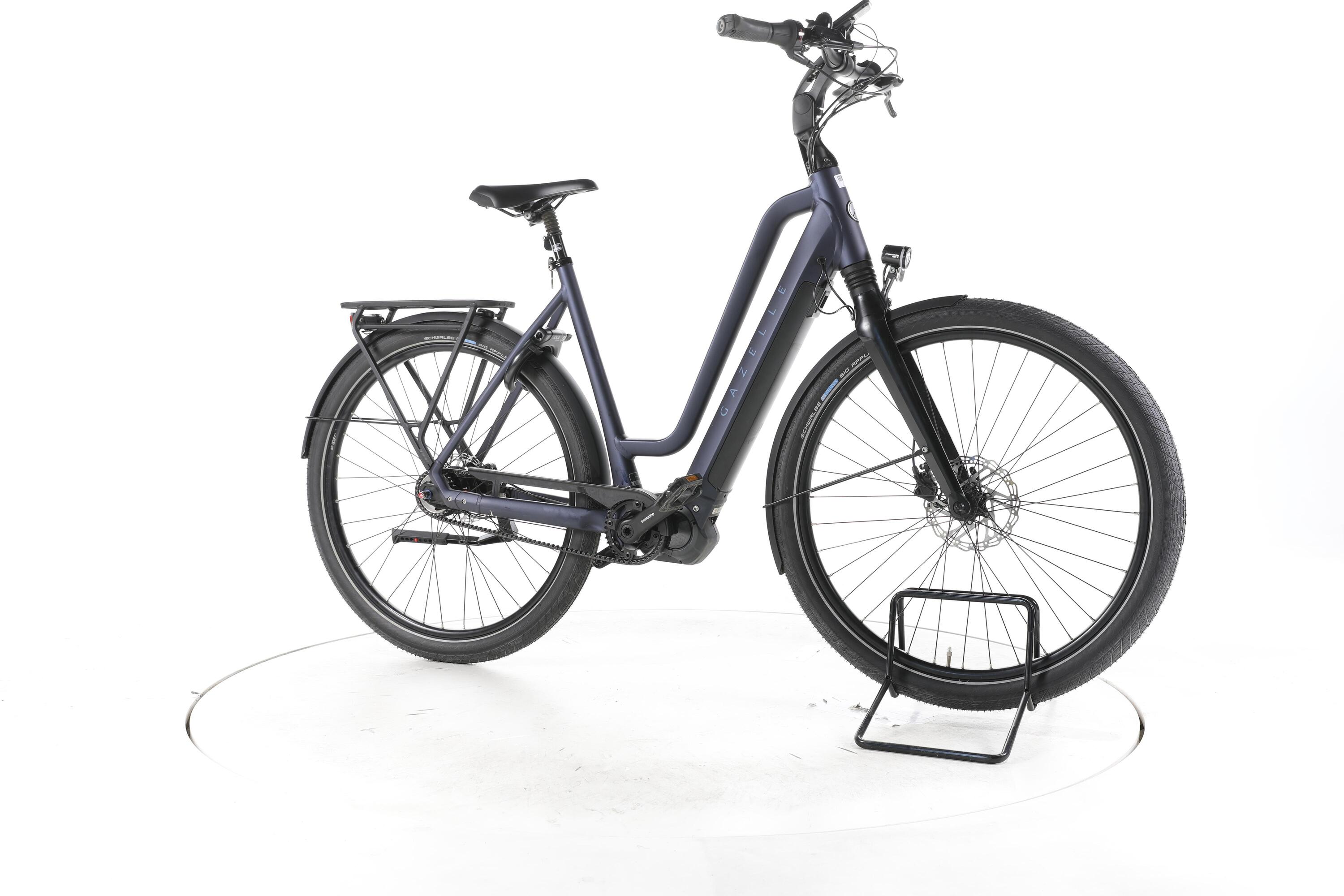 Tweedehands - Gazelle Chamonix C5 City E-Bike Lage instap - Zeer goed 2/7