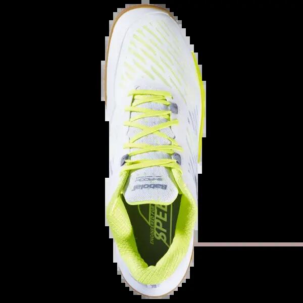 Chaussures - badminton - hommes - shadow tour 5 - blanc 3/5