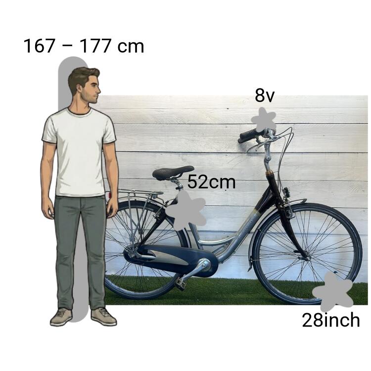 Bicicletta usata Batavus Staccato 2/4