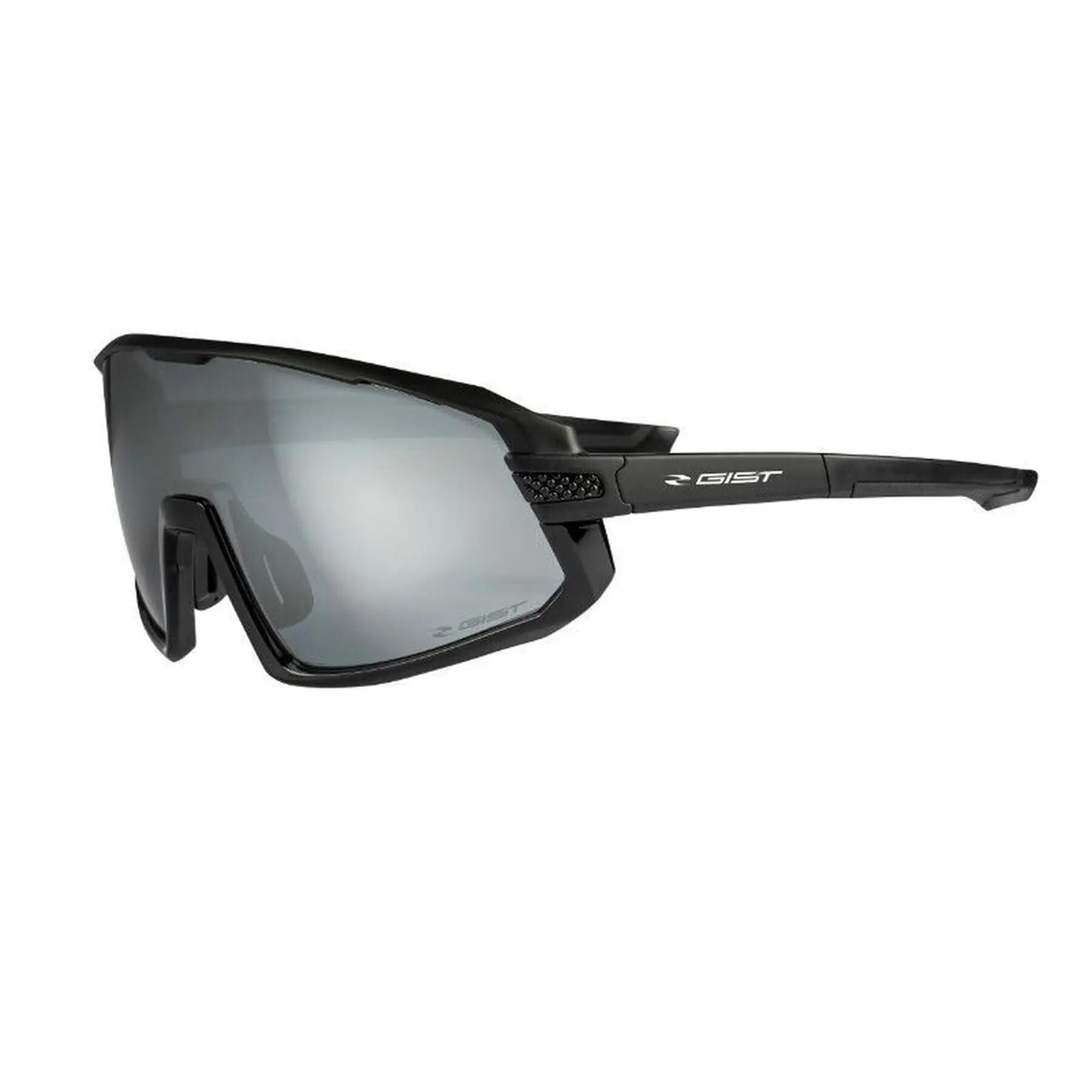 Okulary rowerowe z 3 wymiennymi soczewkami - 100% ochrona uv - uva - uvb optymal