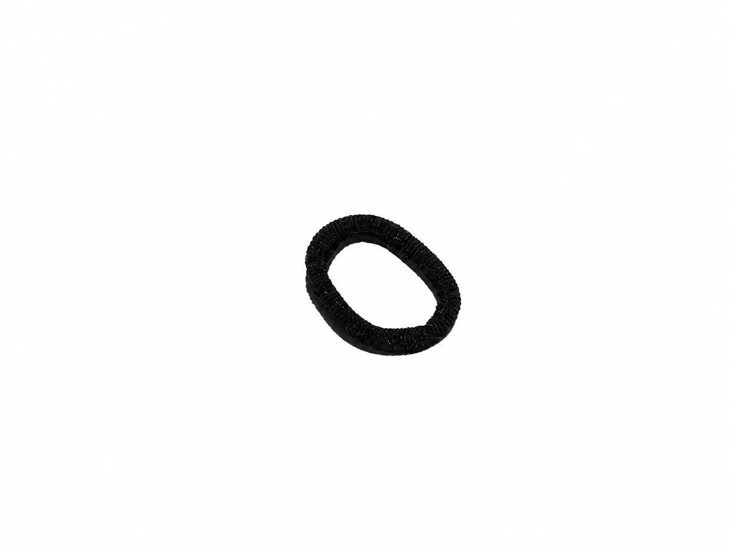 50 Élastiques à Cheveux Noir/Blanc 4/4