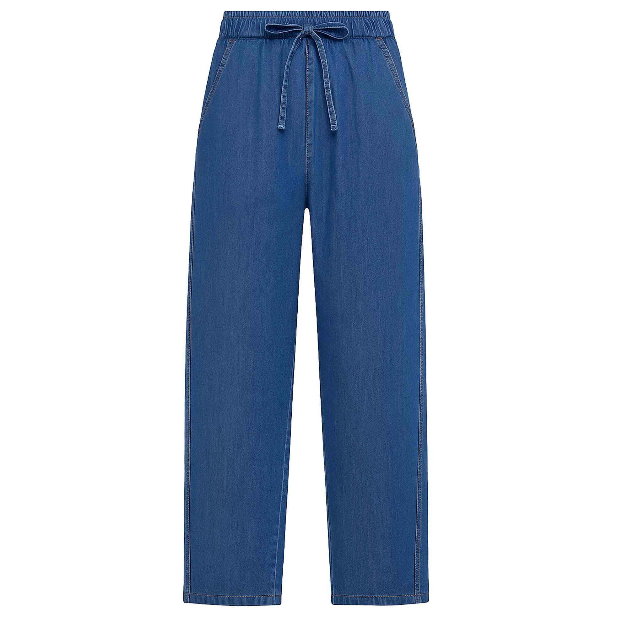 Deha Spodnie Balloon Z Denimu Lyocell Damskie