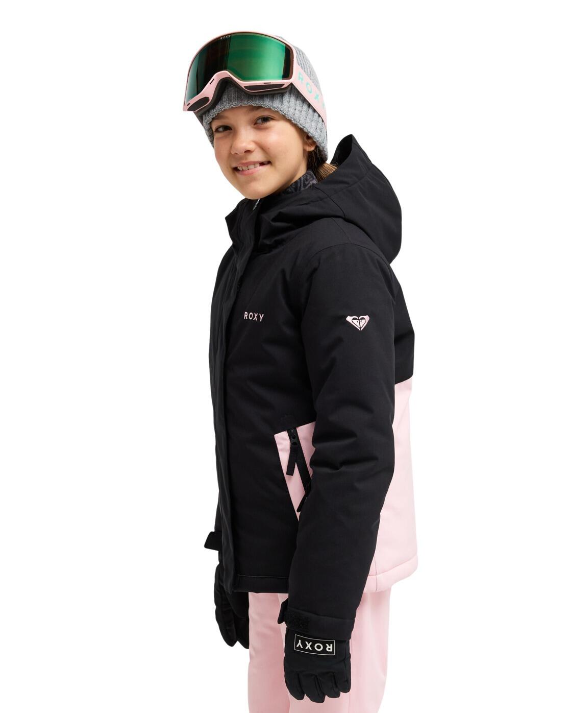 Veste de snow technique SNOWFLARE 10K Noir Fille 4/4