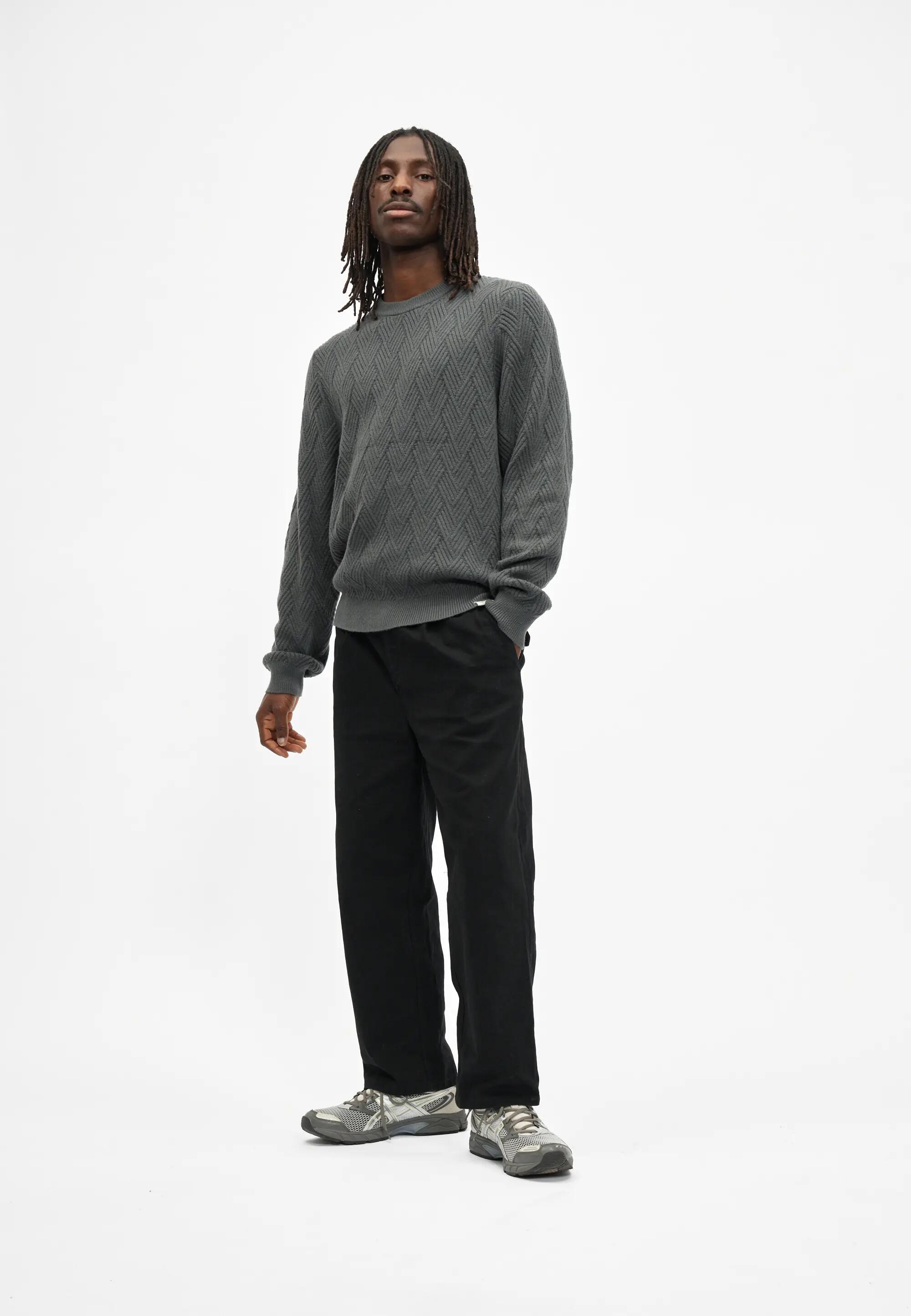Pull en maille fine Criss Cross 12/15