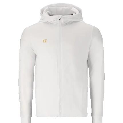 Veste - badminton - homme - coupe slim, poches zippées - Abercorn - blanc