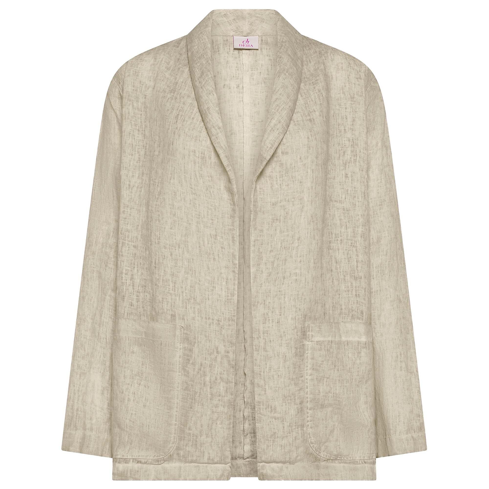 Deha Fade Effect Linen Blazer Dame 1/2
