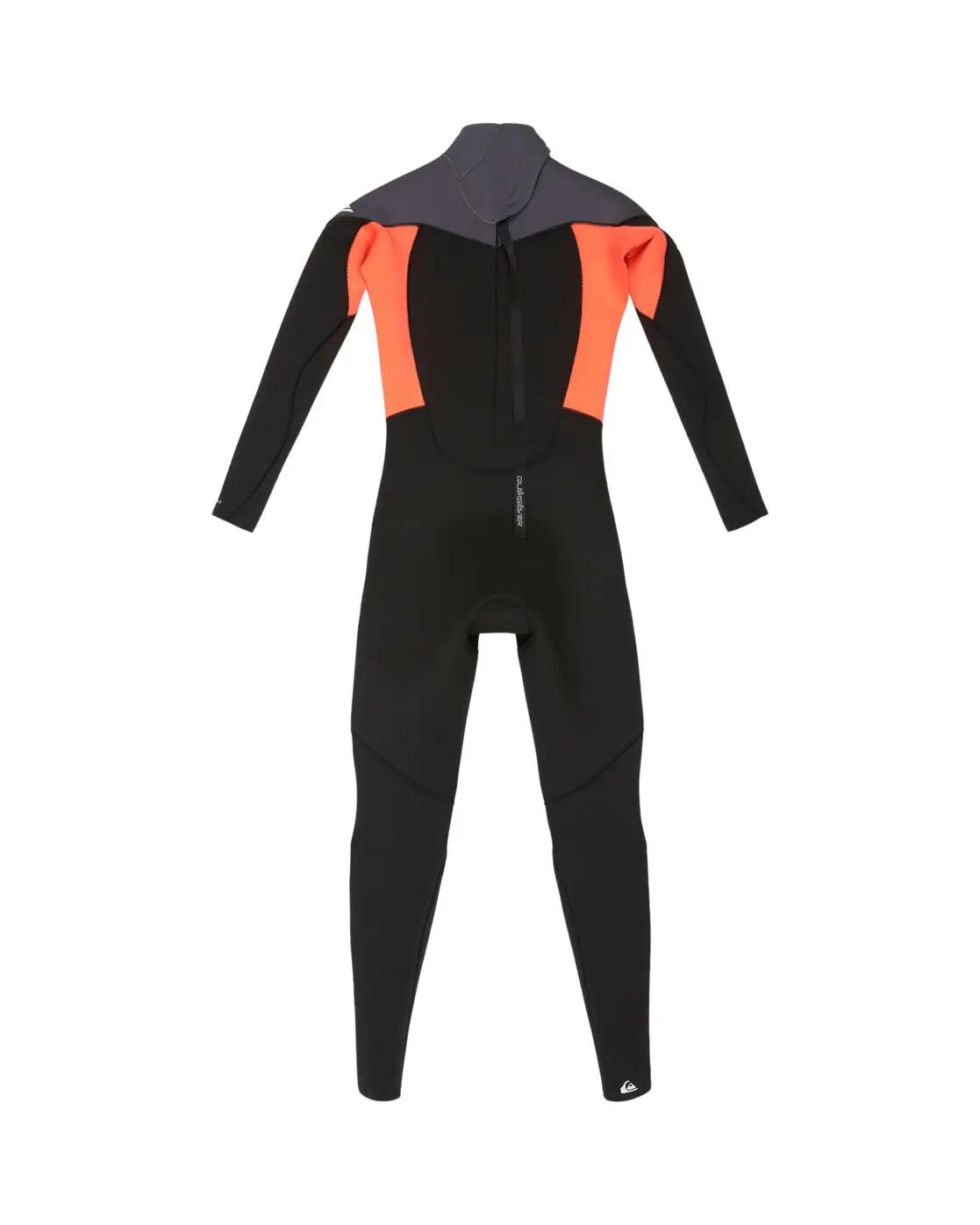 Wetsuit met een Achterrits PROLOGUE+ 4/3MM Rosa Jongens 8-16 2/2